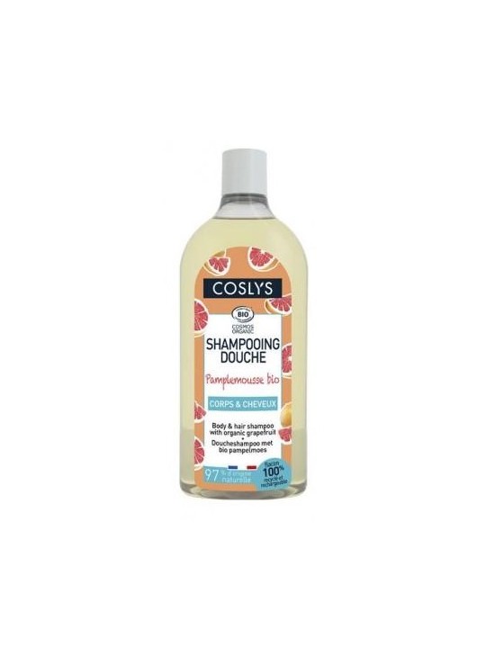 Shampoing Douche Pamplemousse Bio 750 ml Coslys Herboristerie de Paris