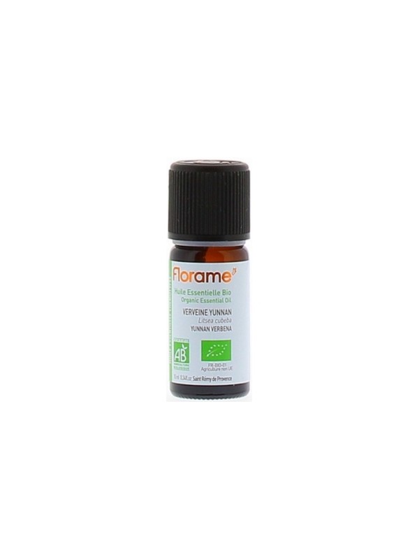 Huile Essentielle Bio Verveine Yunnan 10ml Florame Herboristerie de Paris