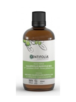 Huile Vierge de Calophylle Inophyle Antiseptique et Cicatrisante 100ml Centifolia Herboristerie de Paris