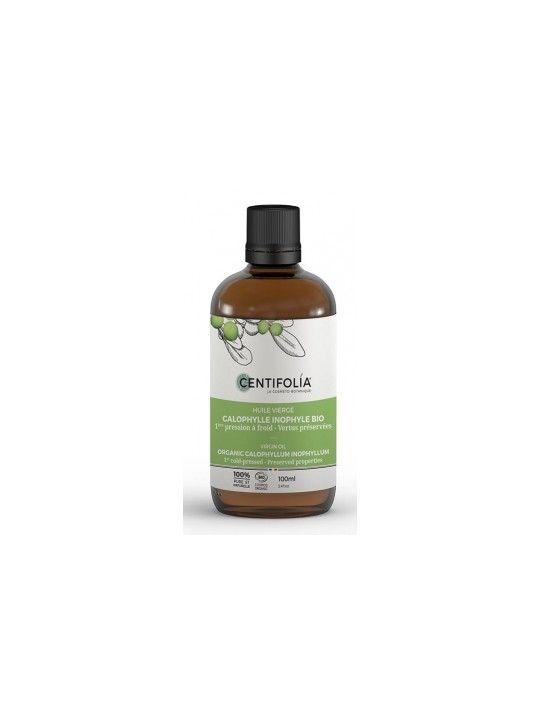 Huile Vierge de Calophylle Inophyle Antiseptique et Cicatrisante 100ml Centifolia Herboristerie de Paris