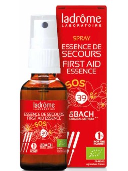 Spray de Secours n° 39 (Recue n°39) 20ml Ladrome Herboristerie de Paris Fleurs de bach