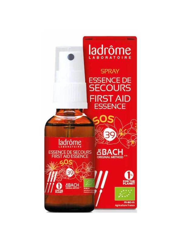 Spray de Secours n° 39 (Recue n°39) 20ml Ladrome Herboristerie de Paris Fleurs de bach