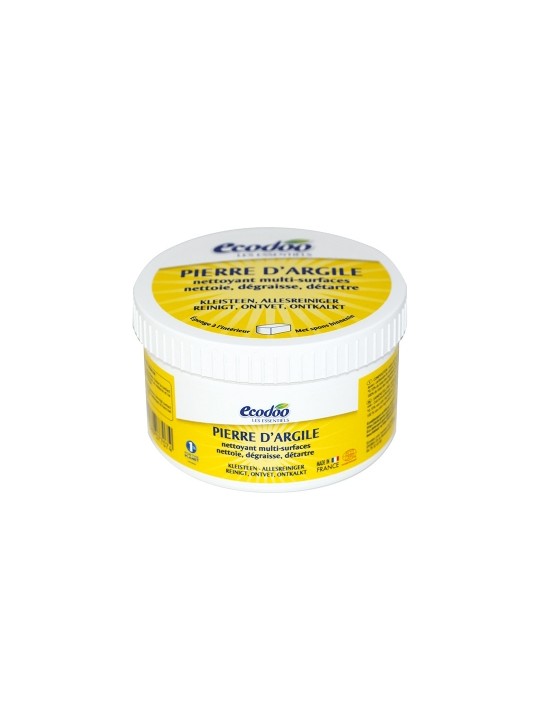 Pierre d'argile nettoyant multi surfaces 300g Ecodoo Herboristerie de Paris