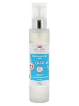 Huile Sèche pour le Corps Coco 100ml Emma NoÃ«l Herboristerie de Paris