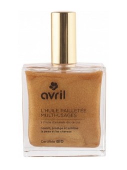 Huile pailleté Multi usages 100ml Avril Herboristerie de Paris