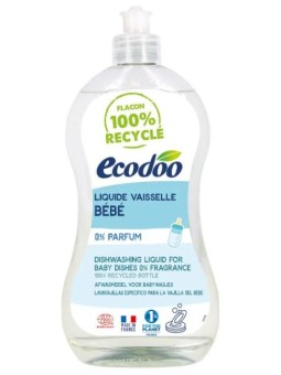 Liquide vaisselle spécial biberon et tétine 500ml Ecodoo Herboristerie de Paris