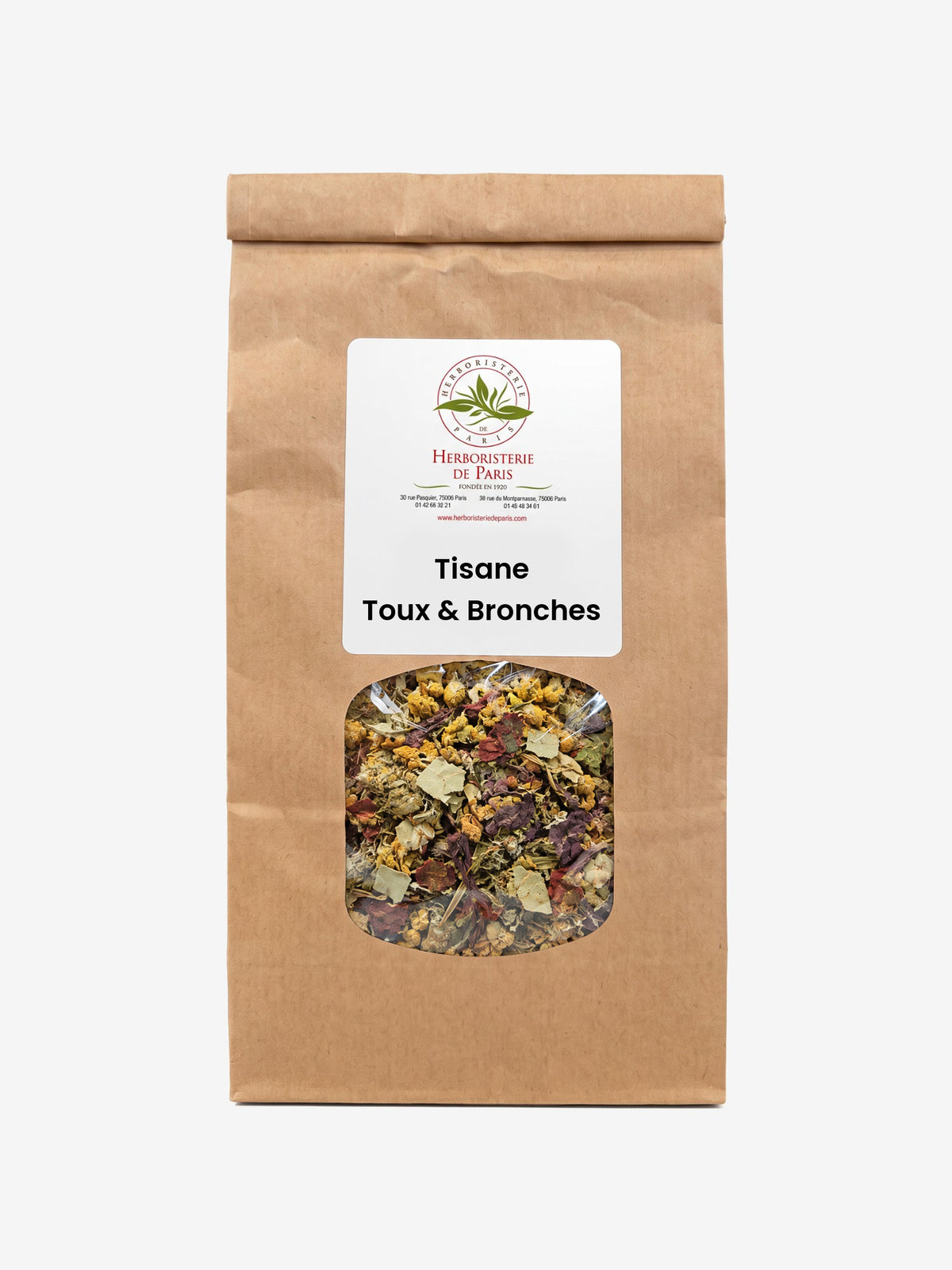 Tisane Touss Bronches 100g Herboristerie de Paris - Herboristerie de Paris