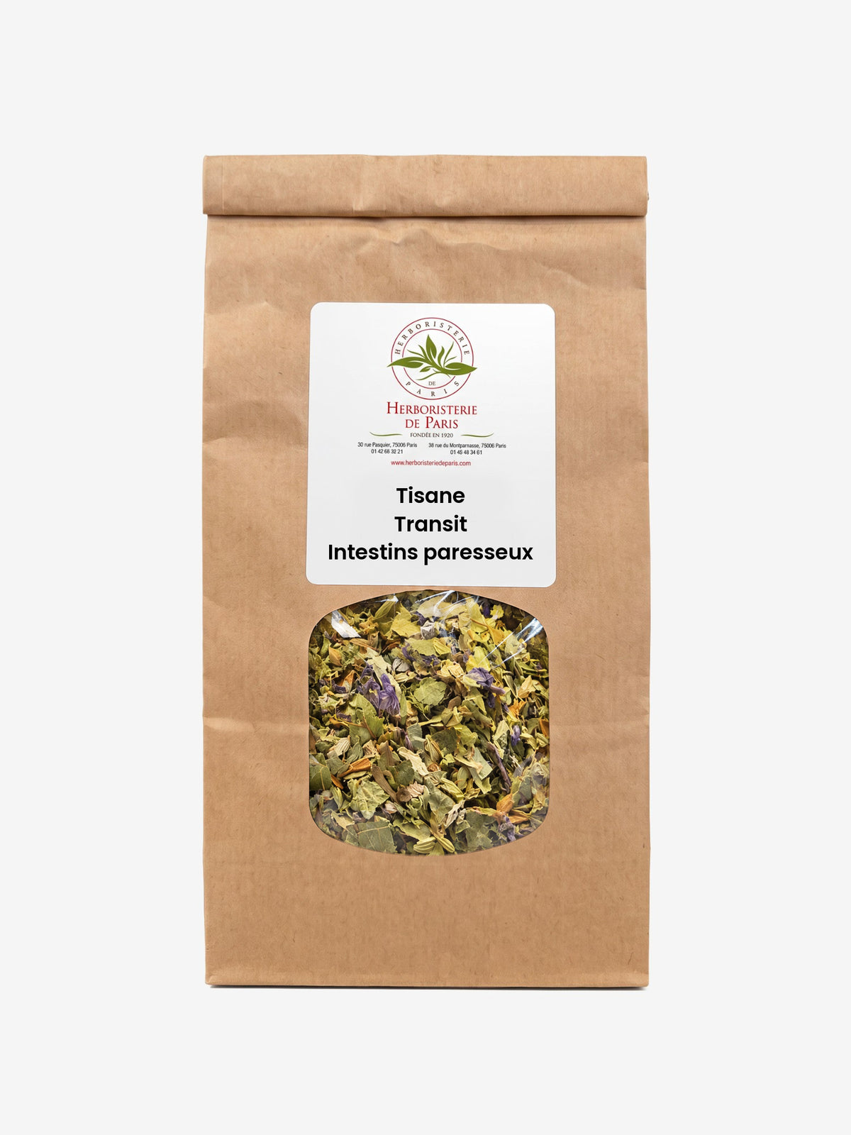 Tisane Transit, Intestins paresseux 120g Herboristerie de Paris - Herboristerie de Paris