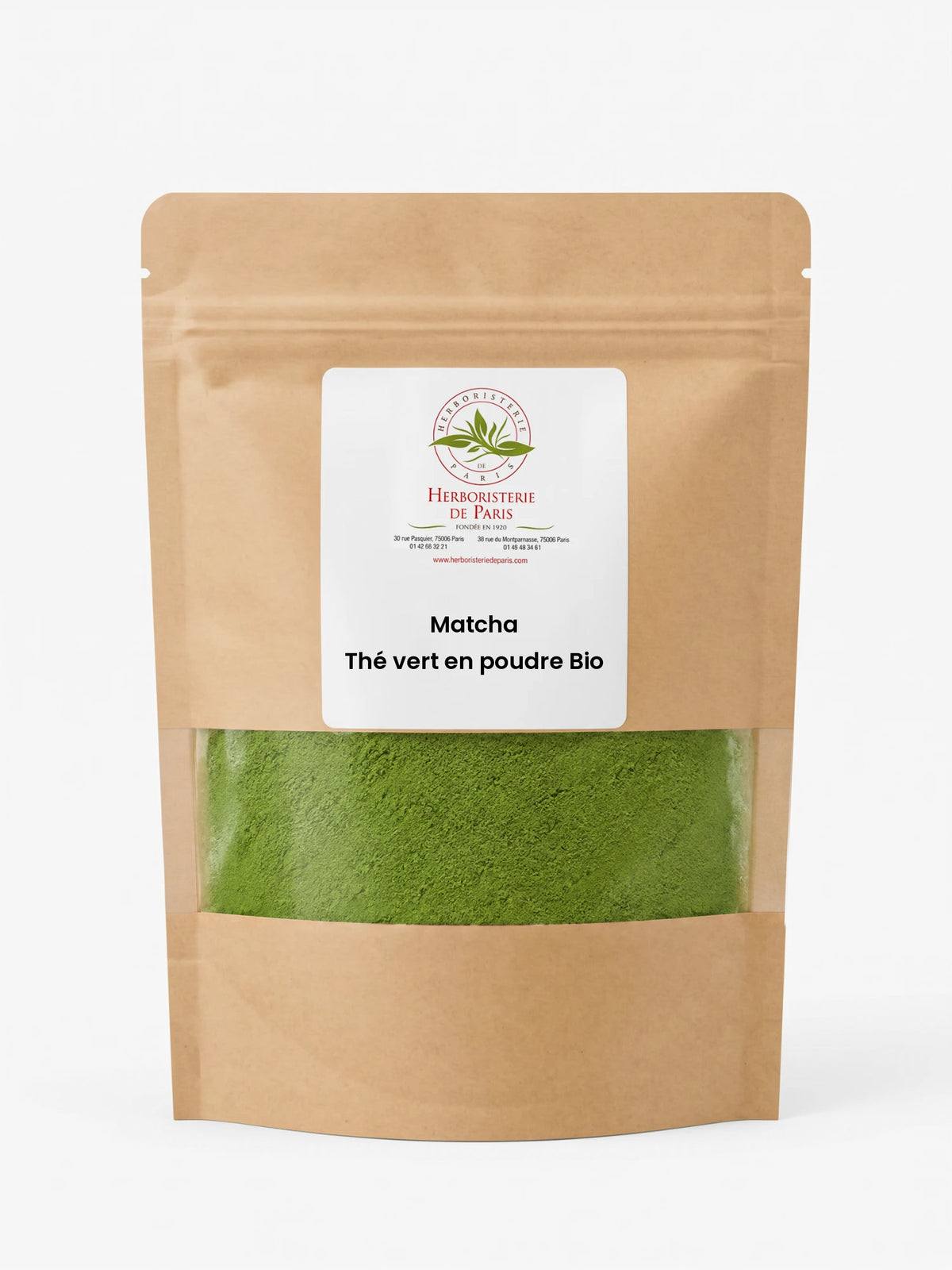 Matcha thé vert bio poudre 50 gr Herboristerie de Paris - Herboristerie de Paris