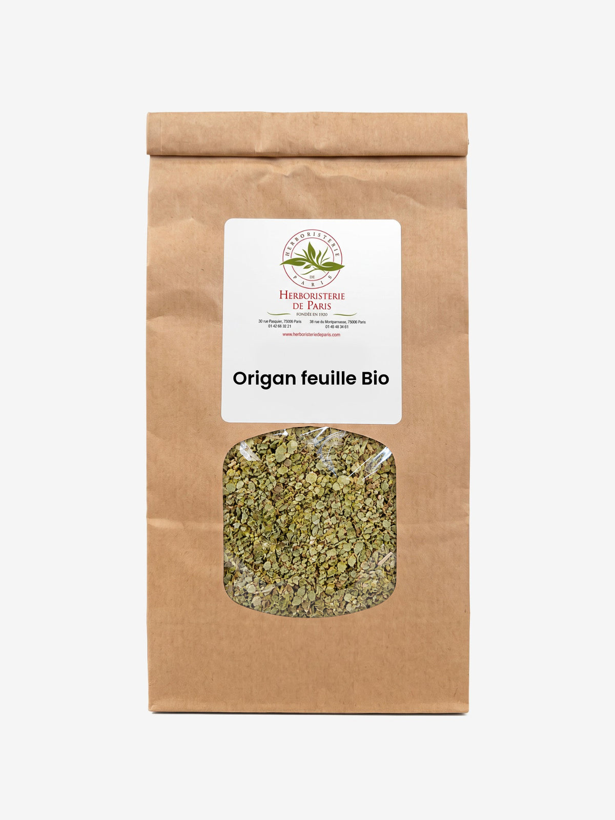 Origan feuille bio 100g Herboristerie de Paris - Herboristerie de Paris