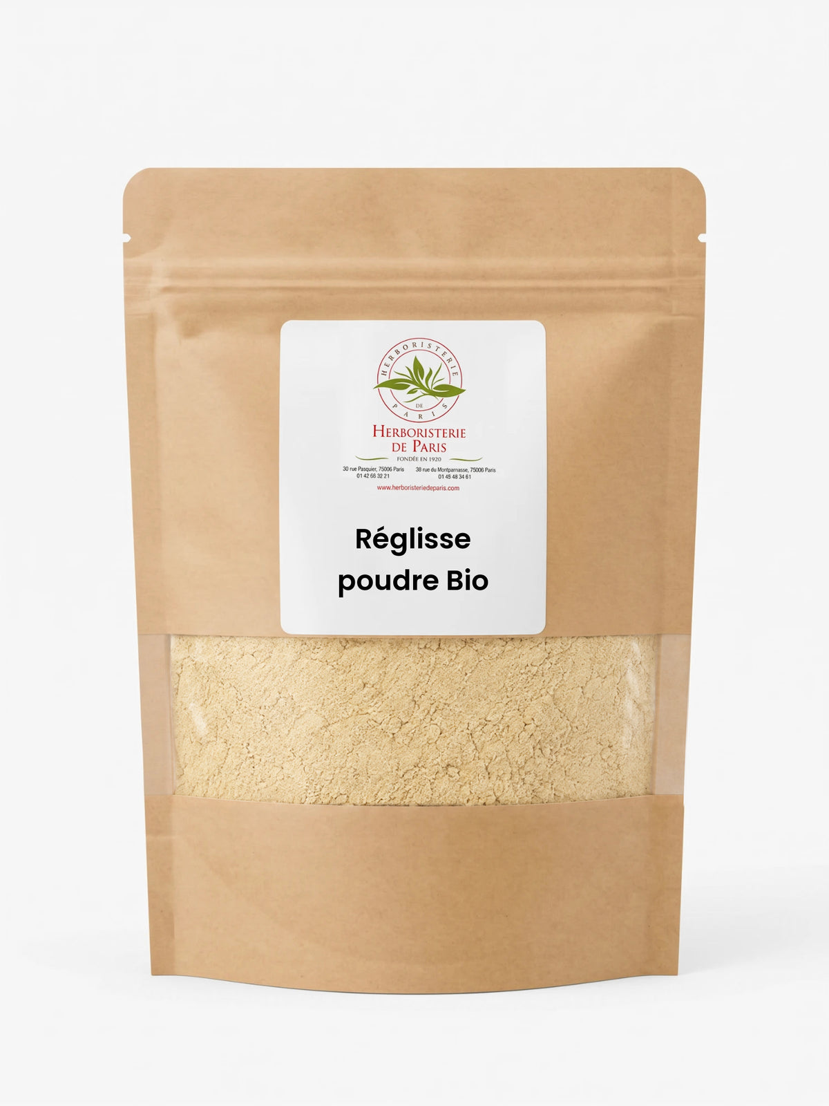 Réglisse Poudre BIO 100g Herboristerie de Paris - Herboristerie de Paris