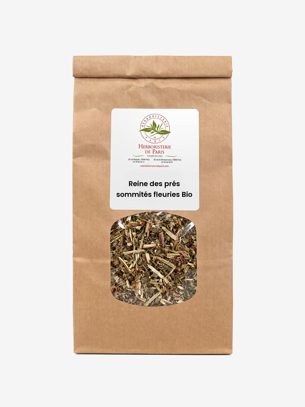 Reine des prés Sommités fleuries BIO 100g Herboristerie de Paris - Herboristerie de Paris