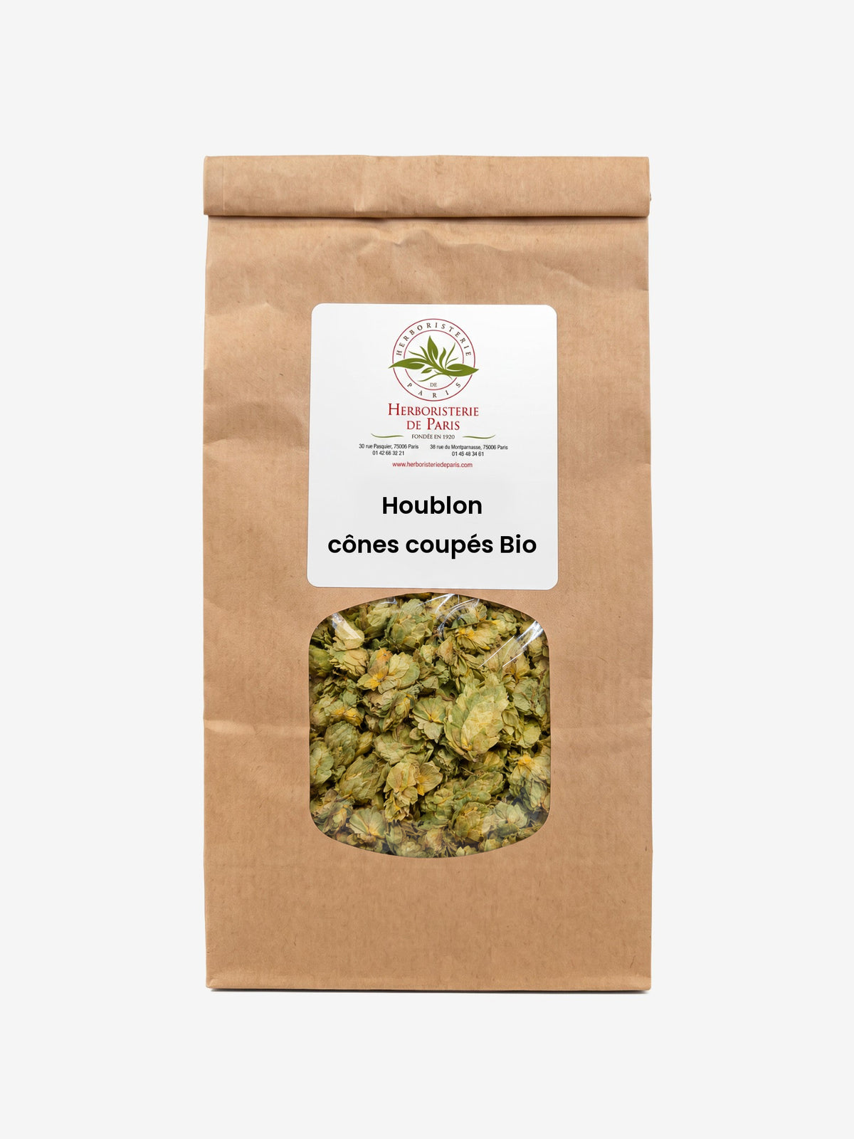 Houblon cônes coupés BIO 100g Herboristerie de Paris - Herboristerie de Paris