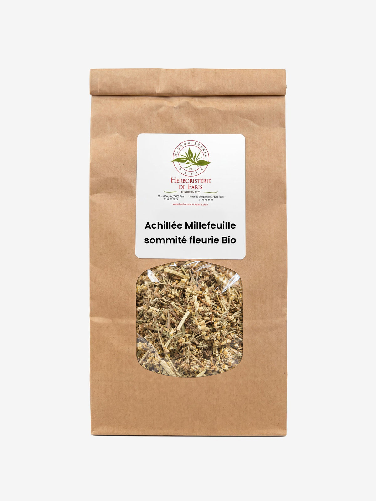 Achillée Millefeuille Tisane sommité fleurie BIO 100g Herboristerie de Paris - Herboristerie de Paris