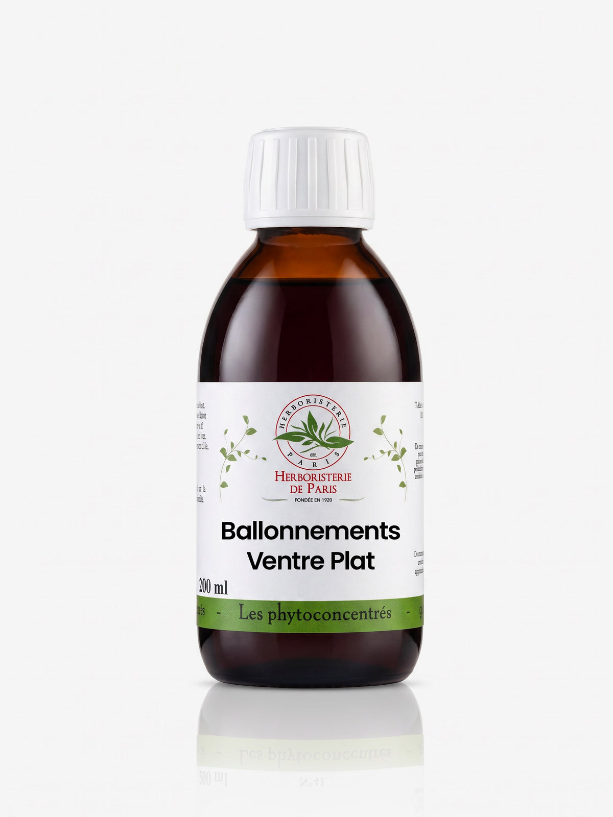 Phyto-concentré Ballonnements Ventre Plat 200 ml Herboristerie de Paris - Herboristerie de Paris