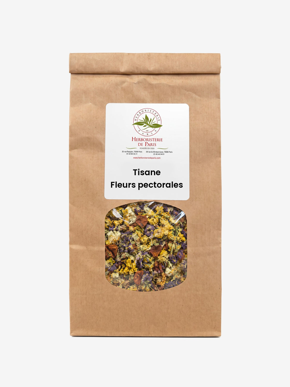 Tisane Fleurs pectorales 50g Herboristerie de Paris - Herboristerie de Paris