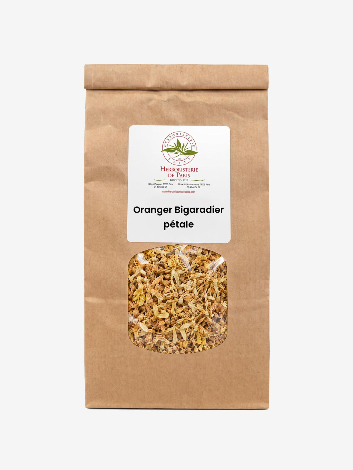Oranger Bigaradier pétale 100g Herboristerie de Paris - Herboristerie de Paris