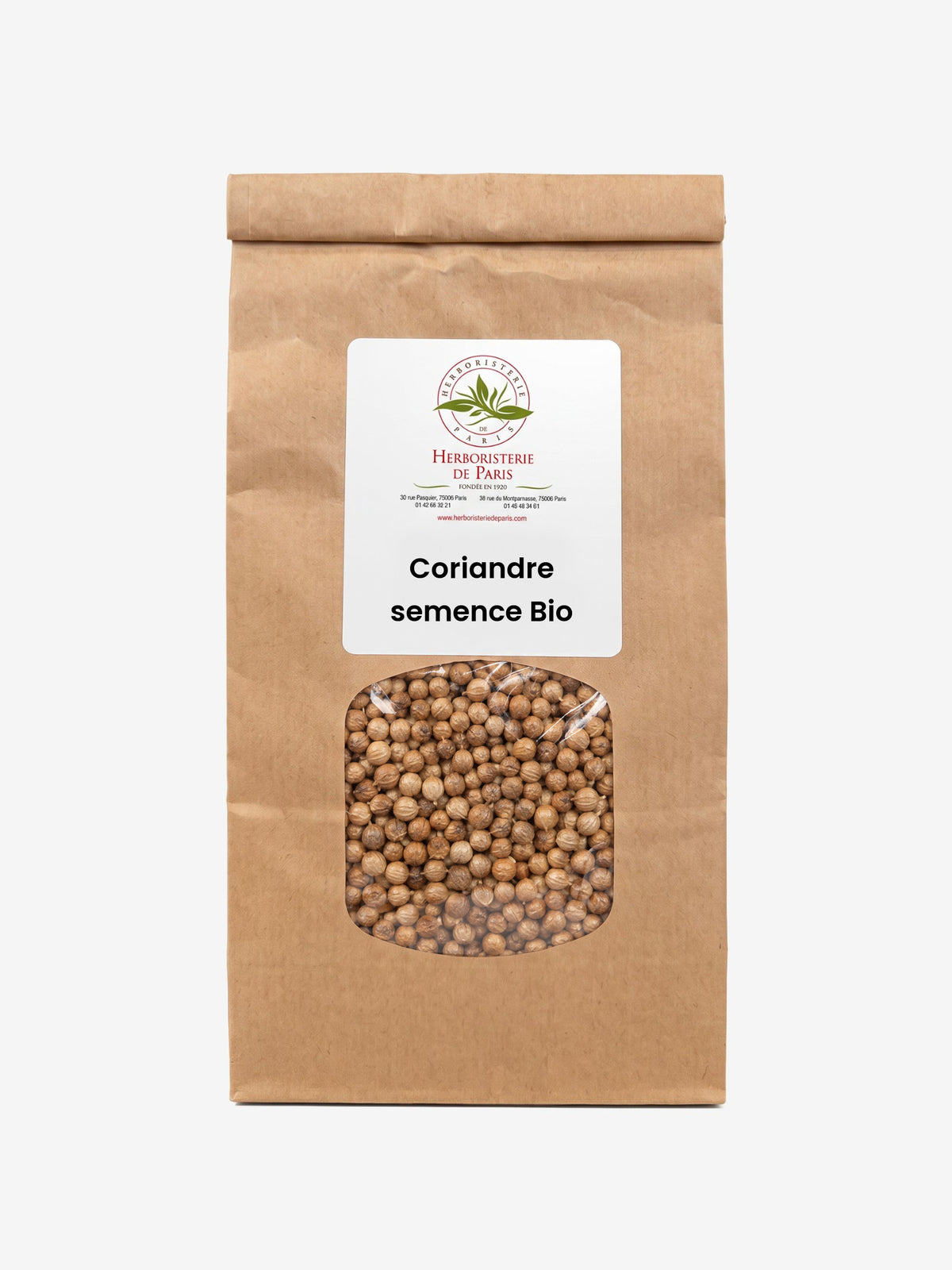 Coriandre Semence BIO 100g Herboristerie de Paris - Herboristerie de Paris