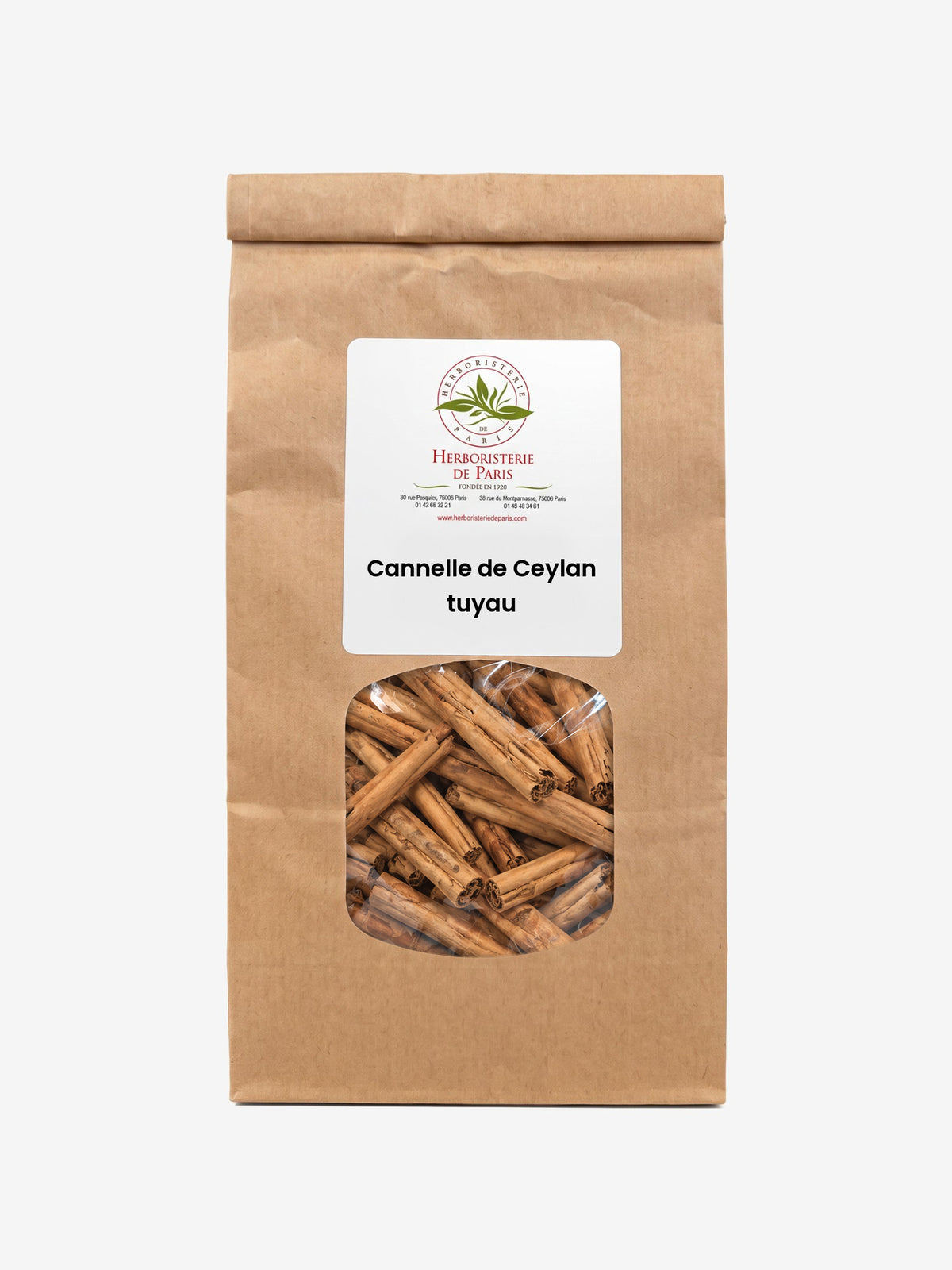 Cannelle de Ceylan Tuyau 100 gr Herboristerie de Paris - Herboristerie de Paris