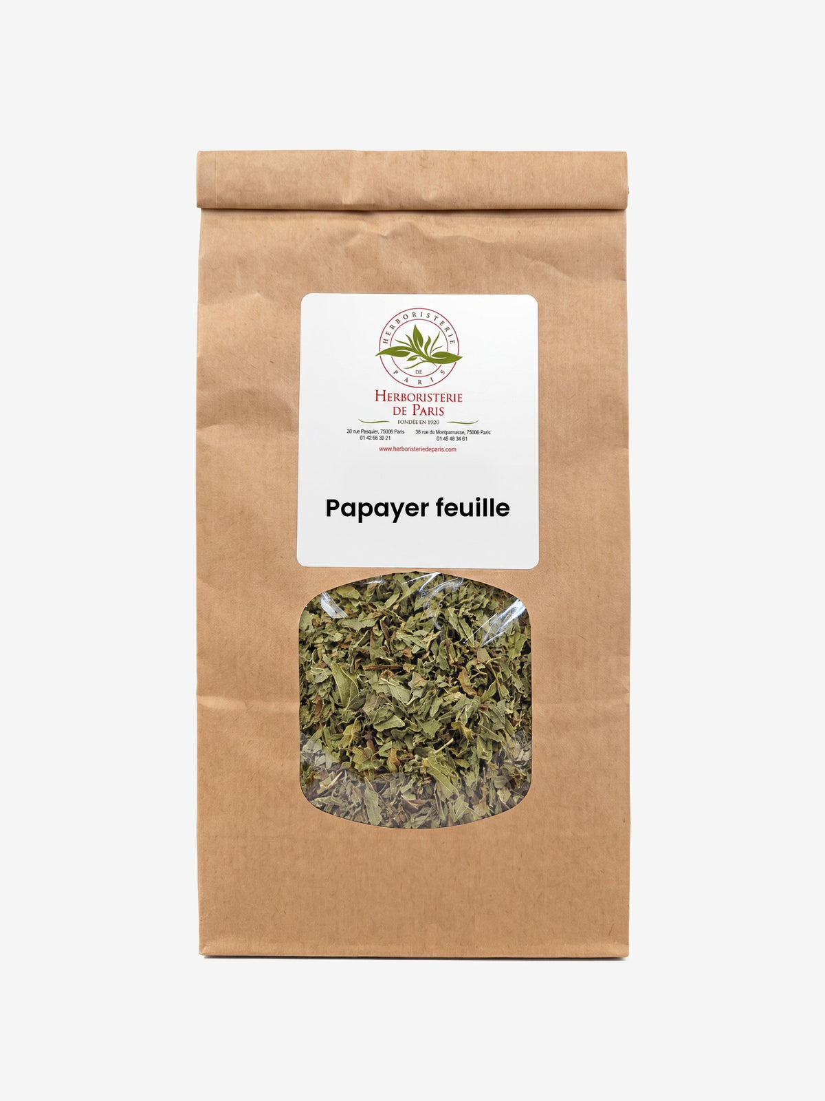 Papayer Feuille 100g Herboristerie de Paris - Herboristerie de Paris