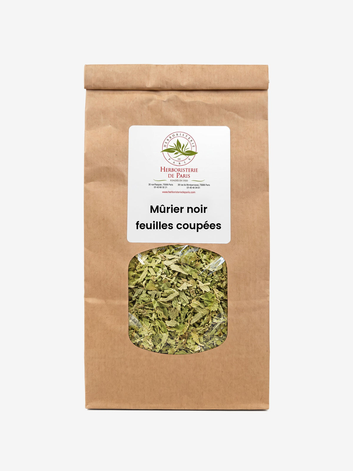 Murier noir feuilles coupées 100g Herboristerie de Paris - Herboristerie de Paris