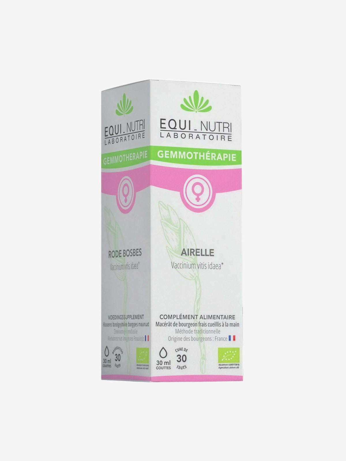 Airelle bio Flacon compte gouttes 30ml Equi - Nutri - Herboristerie de Paris