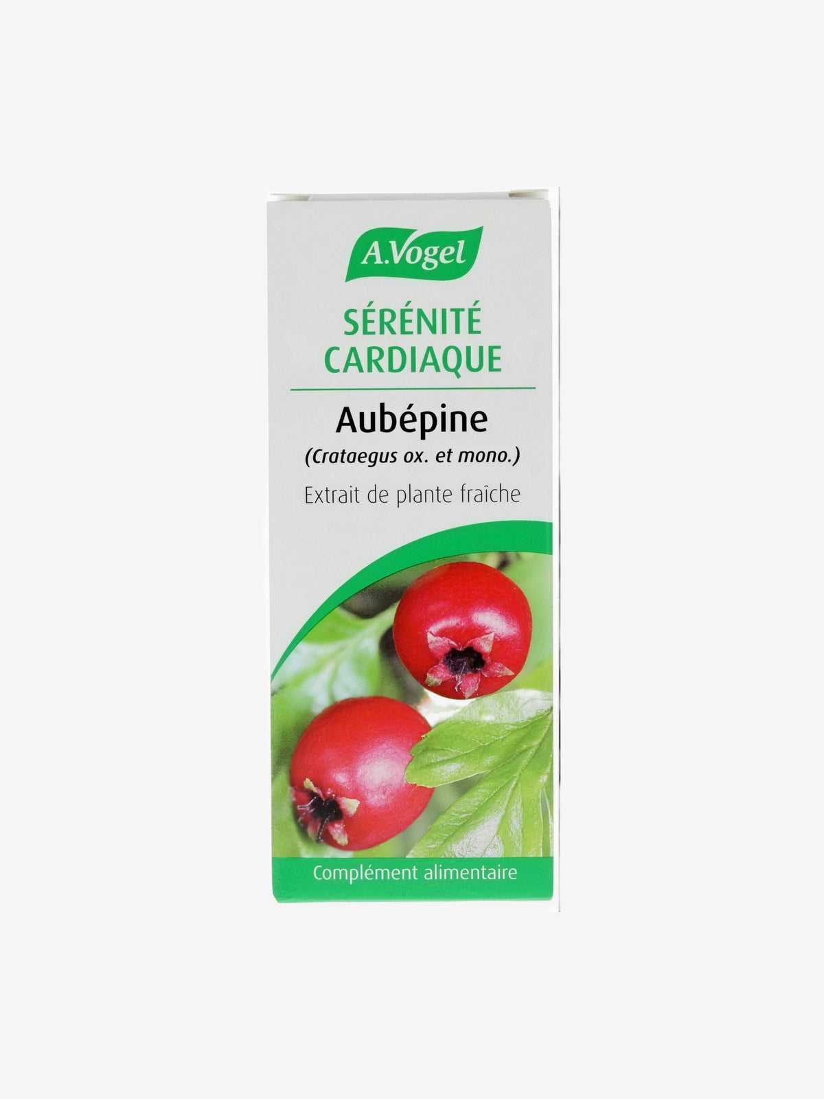Aubépine Extrait de plantes fraiches Flacon compte gouttes 50ml A. Vogel - Herboristerie de Paris