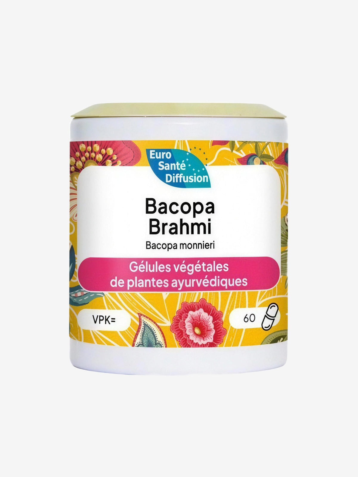 Bacopa Brahmi BIO 60 gélules Phytofrance - Herboristerie de Paris