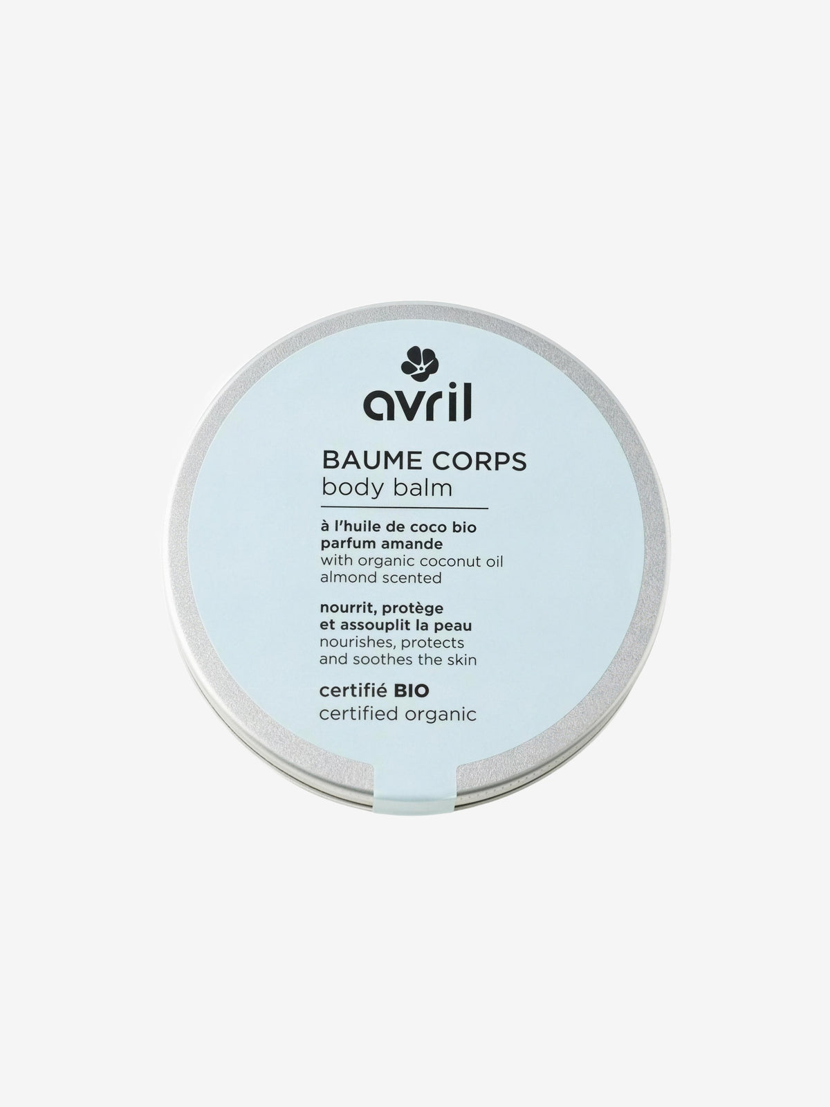 Baume Corps certifié Bio 200 ml Avril - Herboristerie de Paris