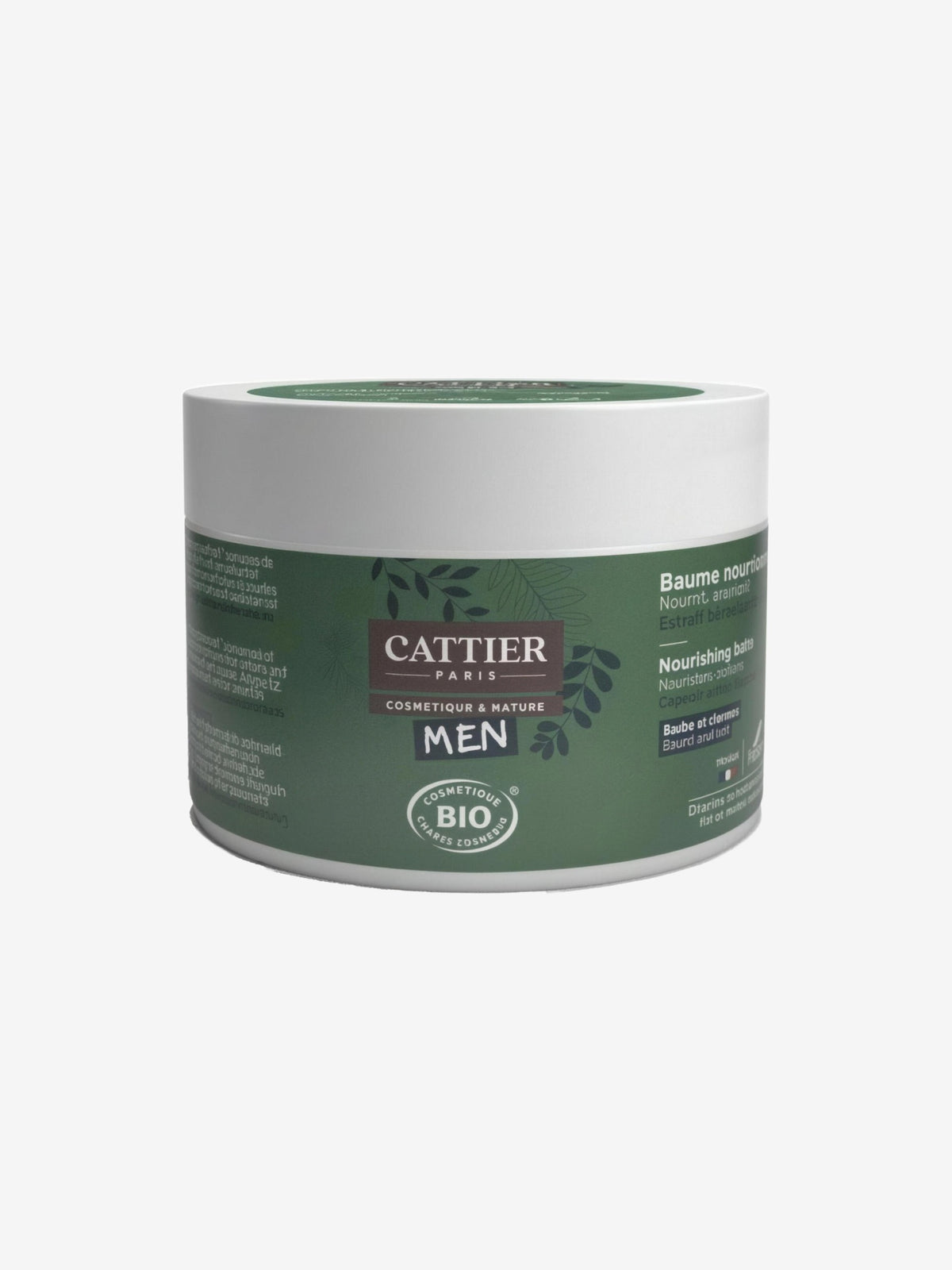 Baume nourrissant barbe et cheveux Homme 90g Cattier - Herboristerie de Paris
