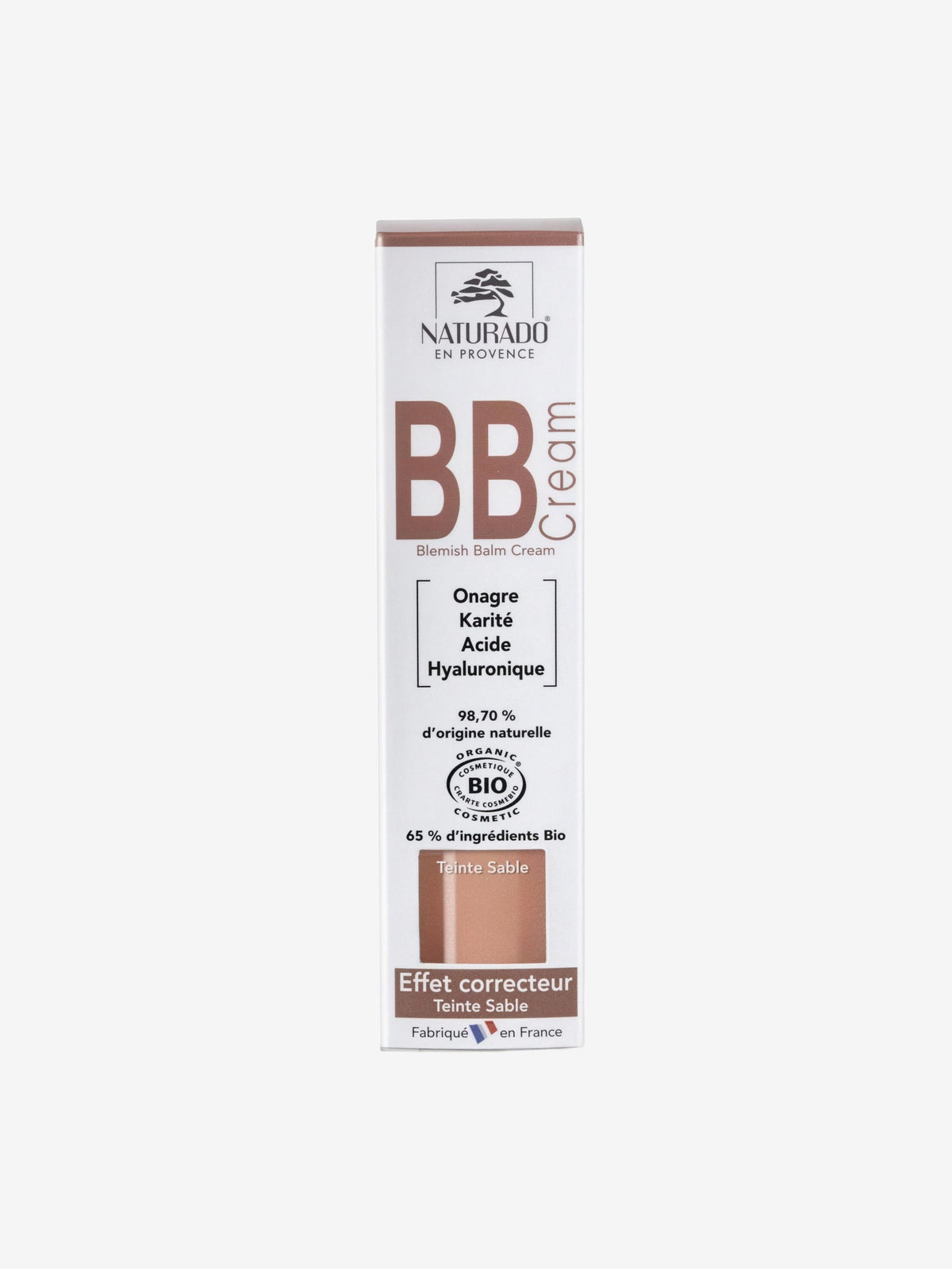 BB cream à l'Acide hyaluronique Sable 40ml Naturado - Herboristerie de Paris