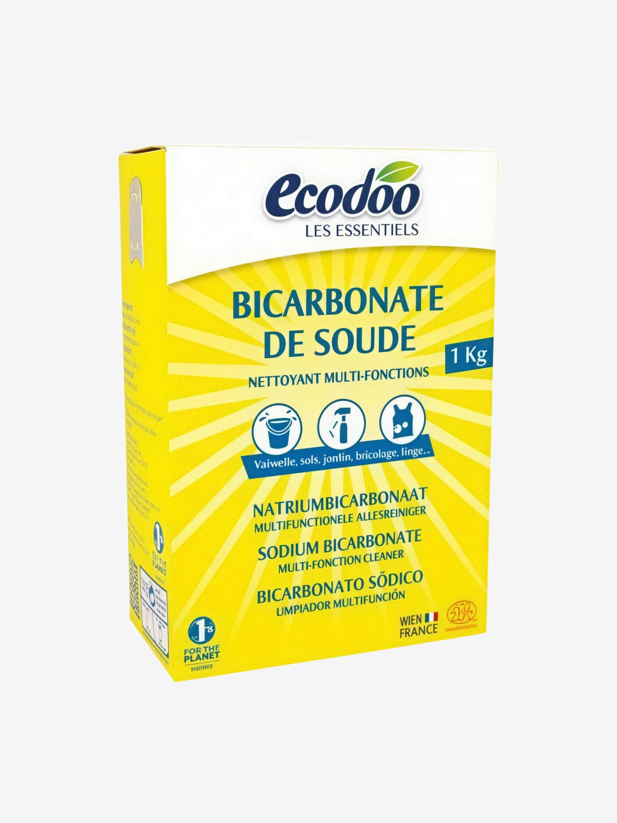 Bicarbonate de soude 1kg Ecodoo - Herboristerie de Paris