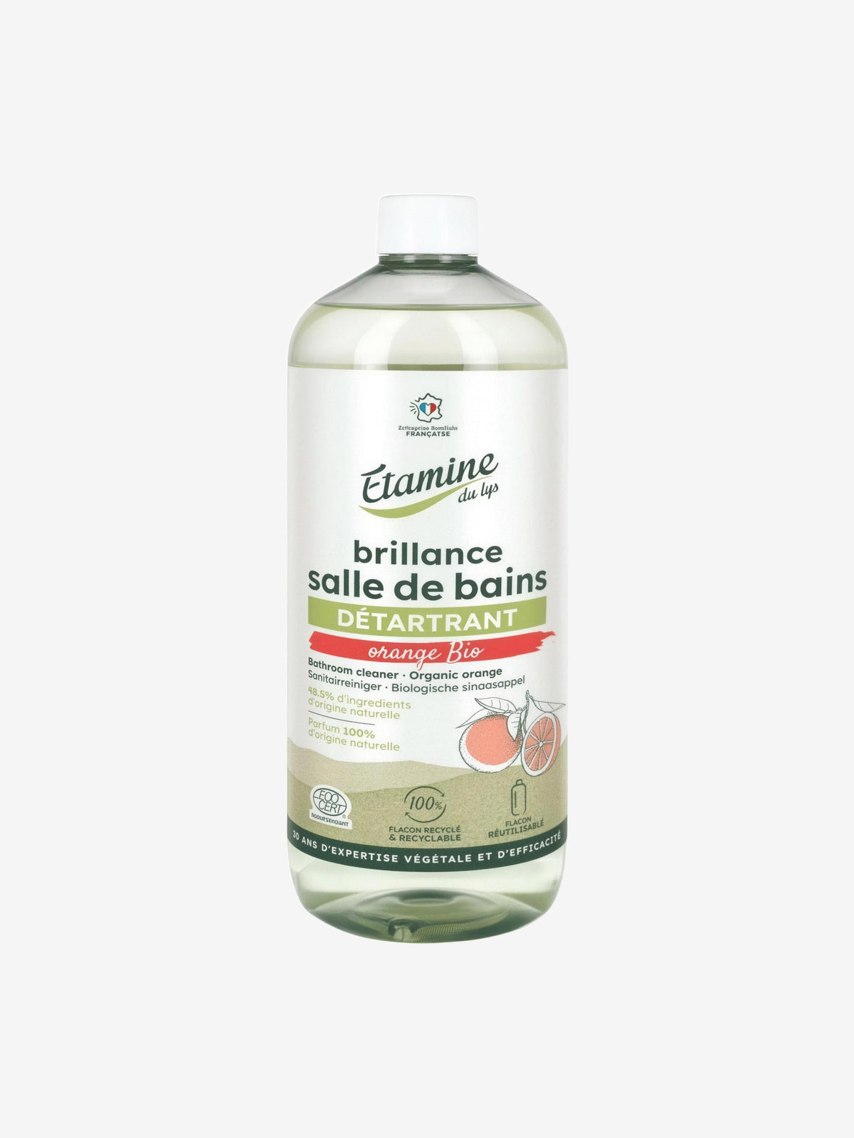 Brillance salle de bain Recharge 1 litre Etamine du Lys - Herboristerie de Paris