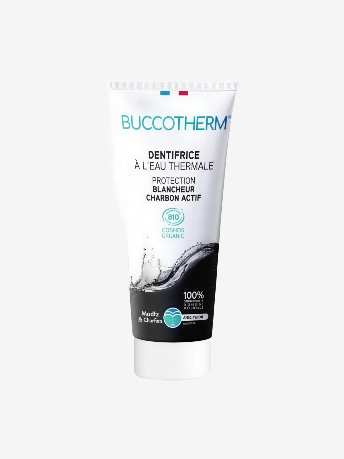 Buccotherm gel dentifrice blancheur au charbon actif 75ml Buccotherm - Herboristerie de Paris