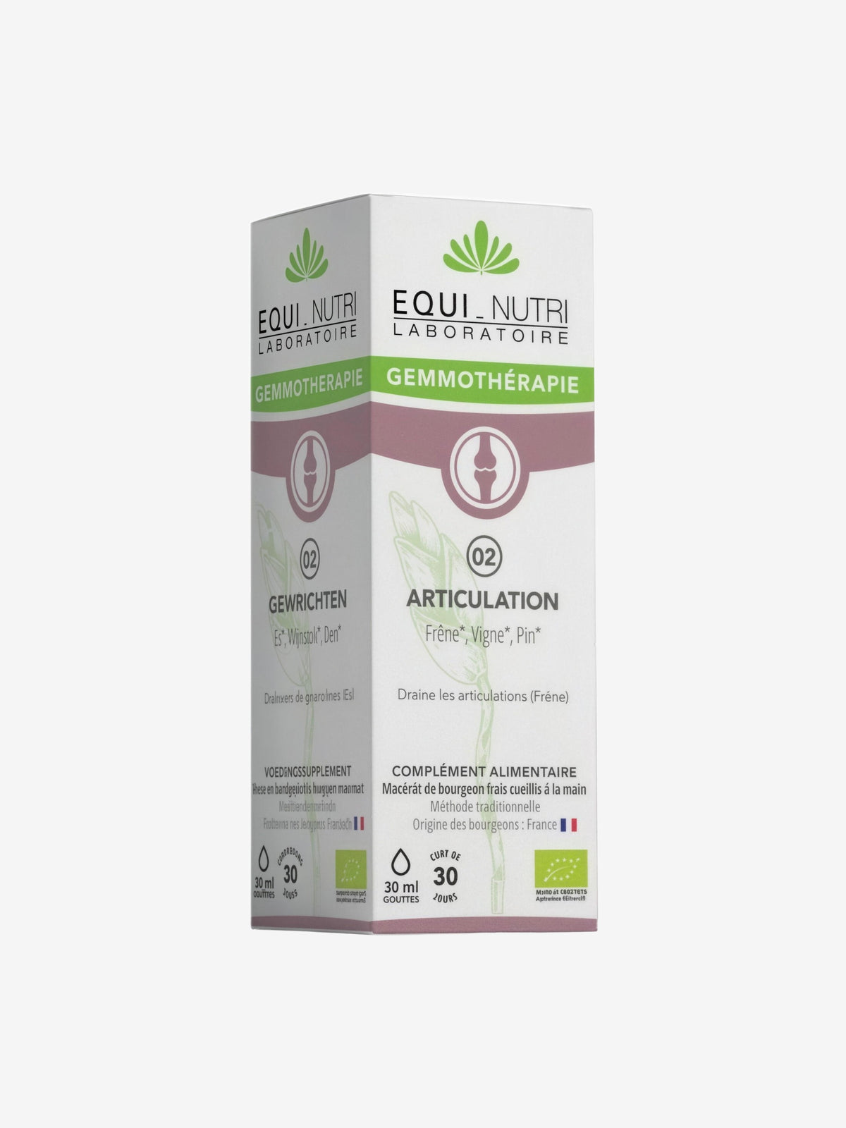Articulation No 2 Cartibel Bio Flacon compte gouttes 30ml Equi - Nutri - Herboristerie de Paris
