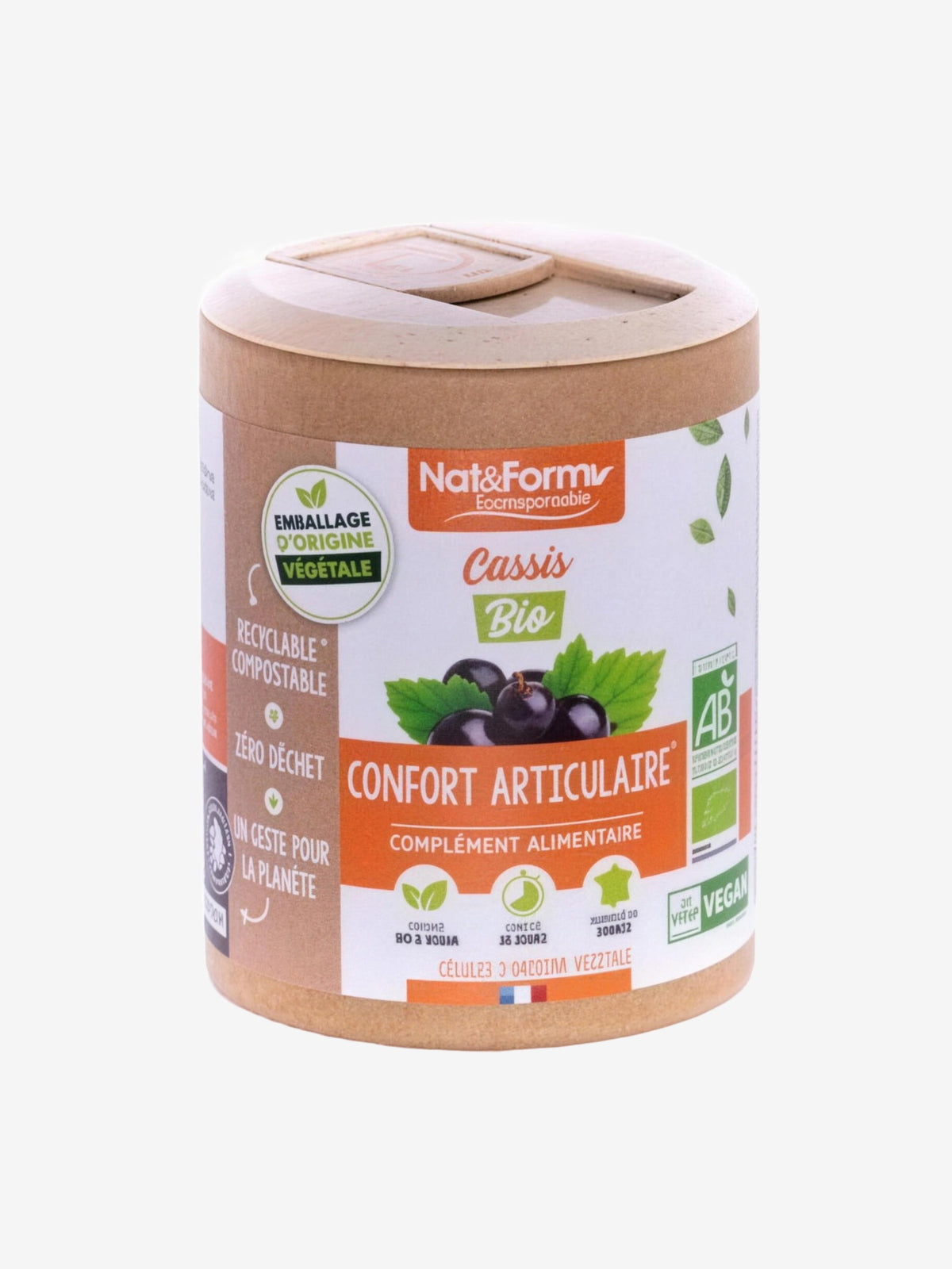Cassis Bio 200 gélules Nat et Form - Herboristerie de Paris