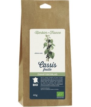 Cassis Feuilles BIO 40g Herbier De France - Herboristerie de Paris