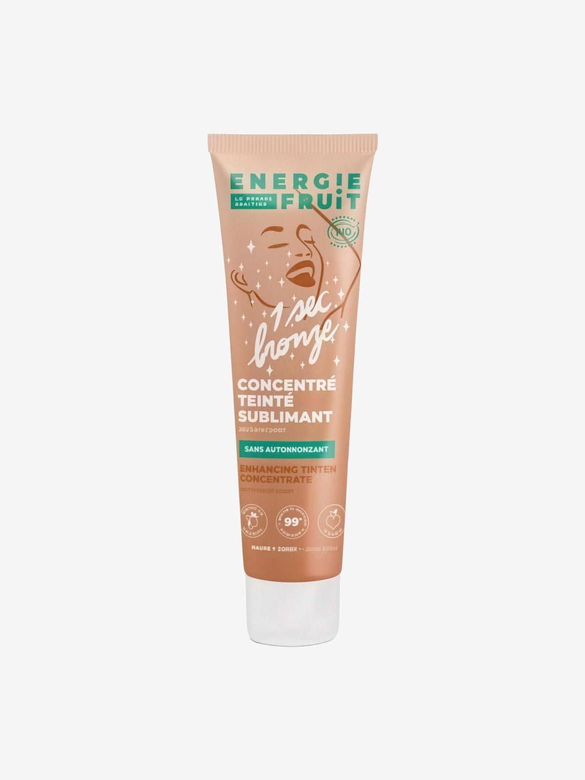 Concentré teinté sublimant visage et corps parfum cacao 100ml Energie Fruit - Herboristerie de Paris