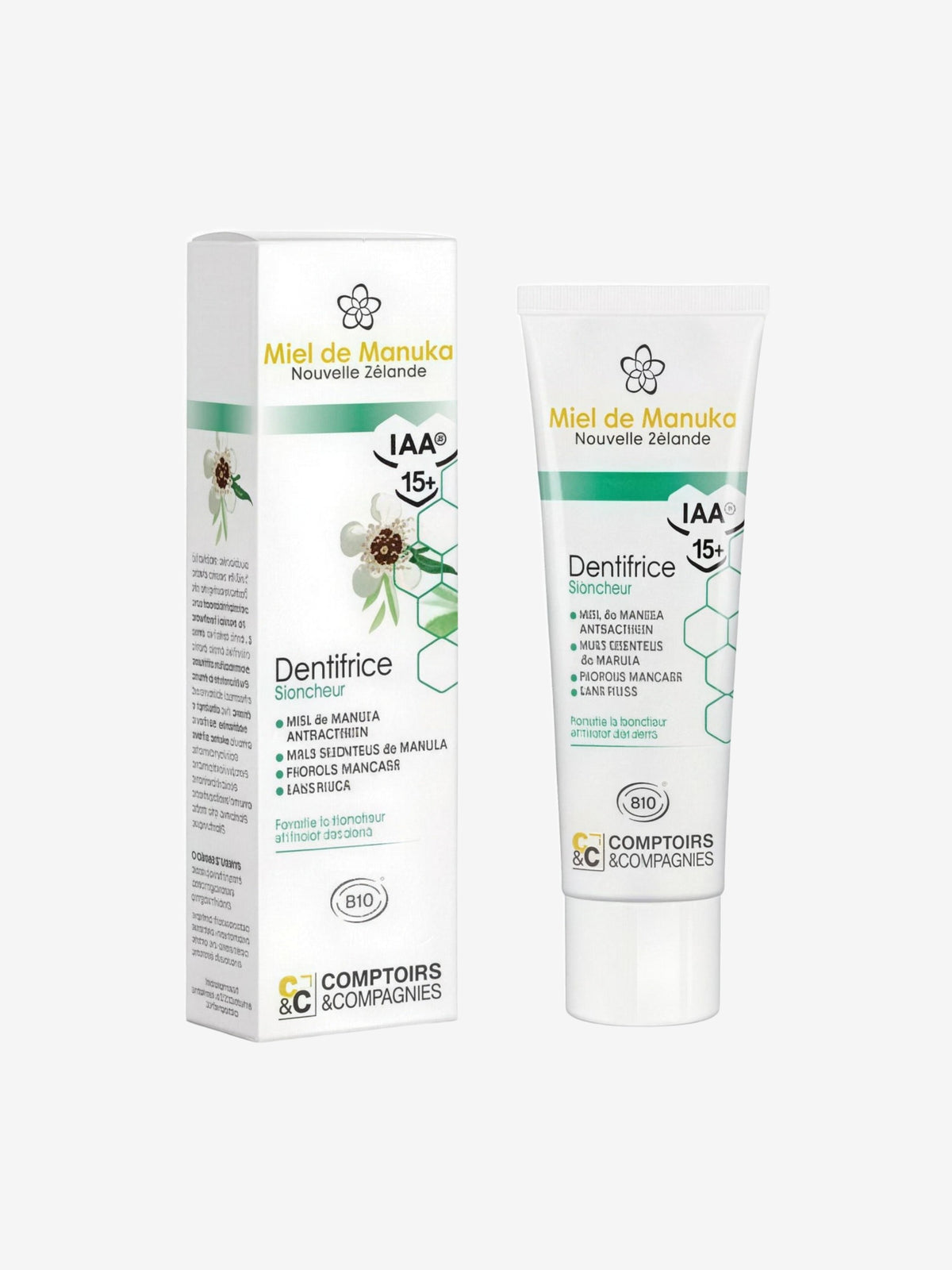 Dentifrice Manuka Blancheur 75ml Comptoirs Et Compagnies - Herboristerie de Paris