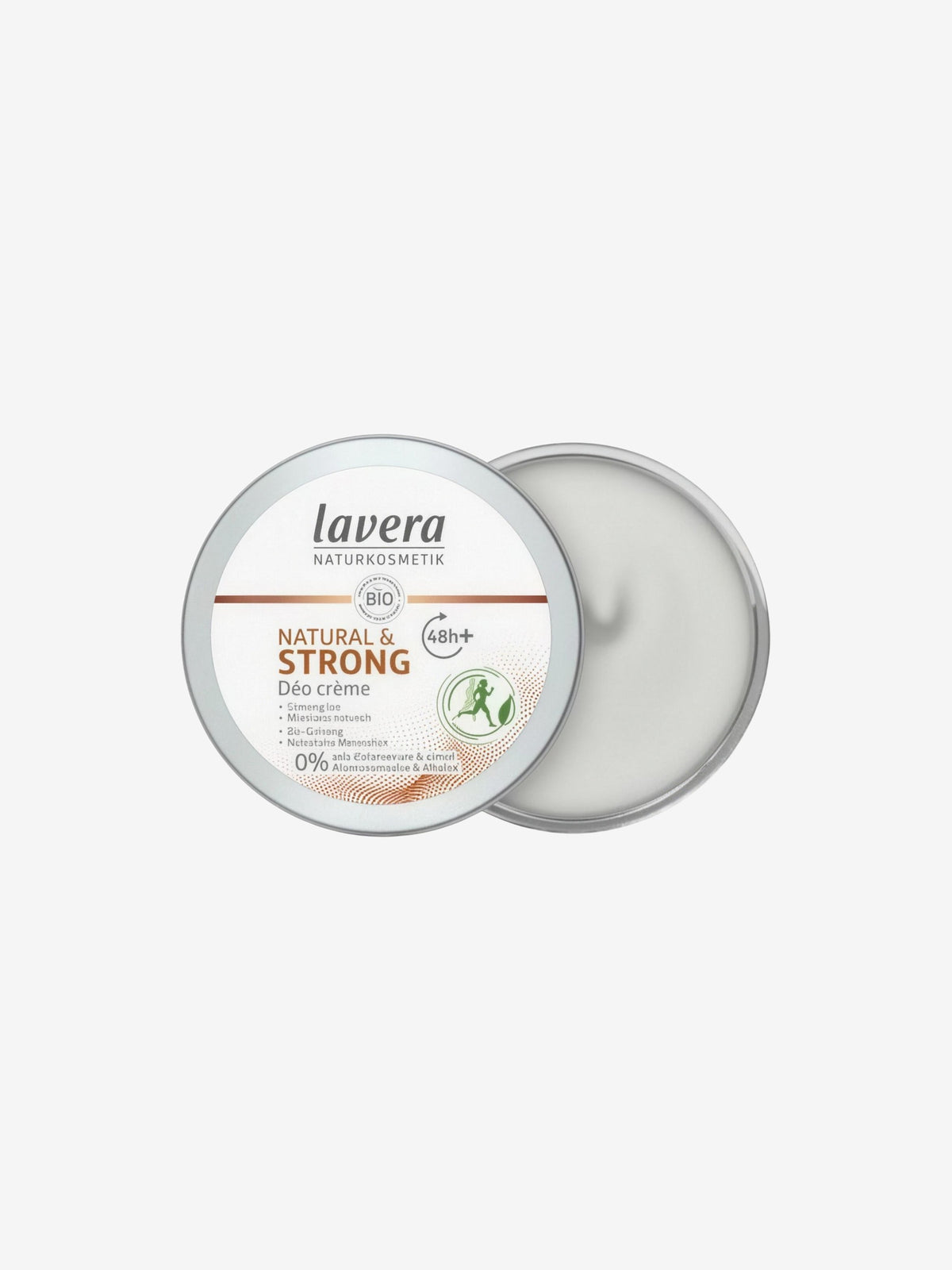 Déodorant crème natural et strong 50ml Lavera - Herboristerie de Paris
