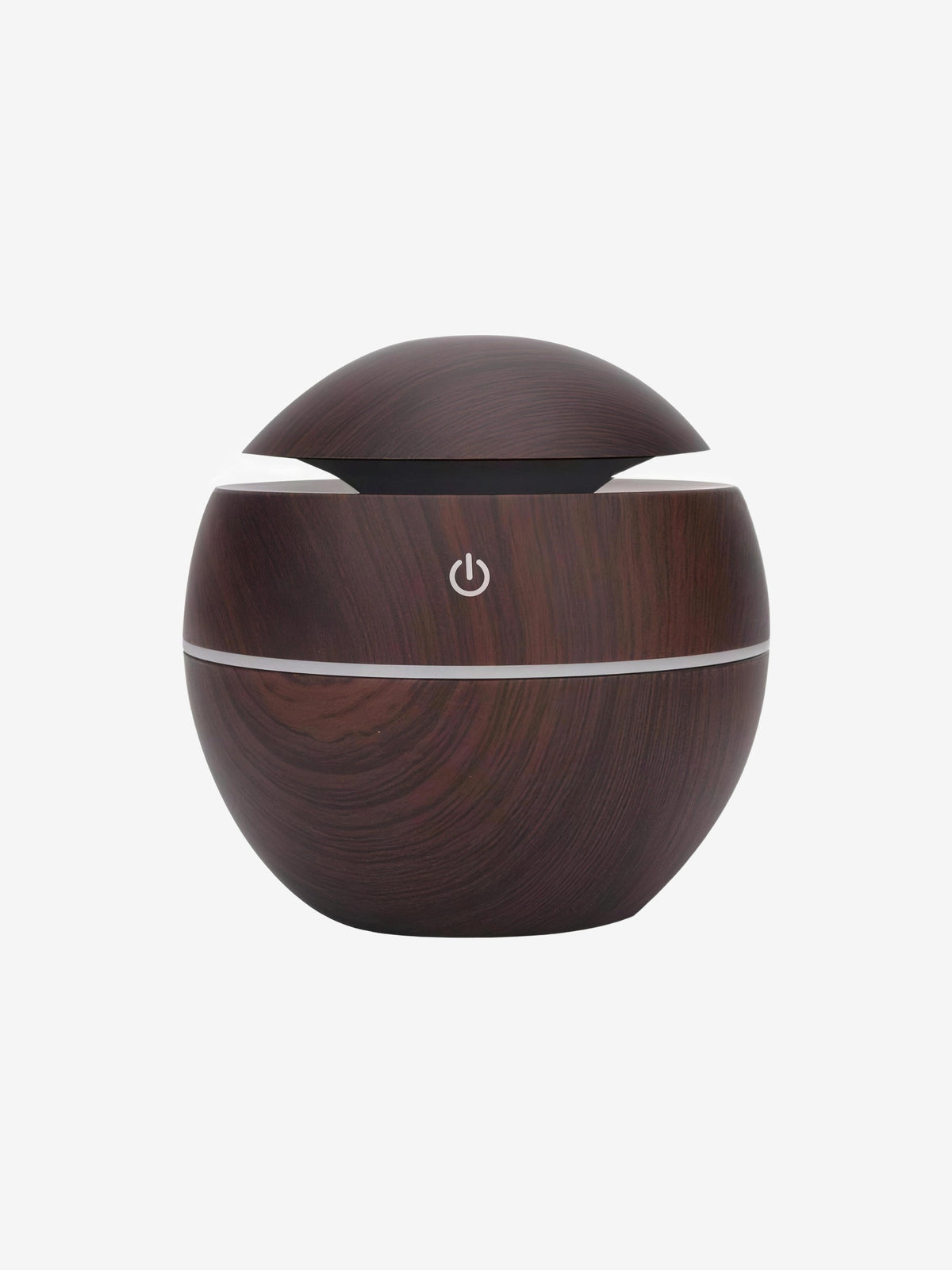Diffuseur ultrasonique d'huiles essentielles boule mini format USB Marron foncé Esprit phyto - Herboristerie de Paris