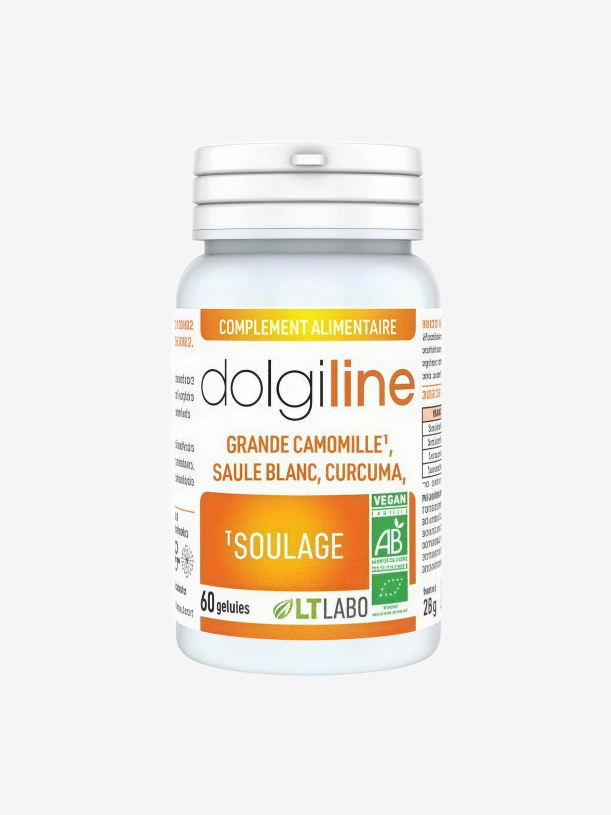 Dolgiline 60 gelules Lt Labo - Herboristerie de Paris
