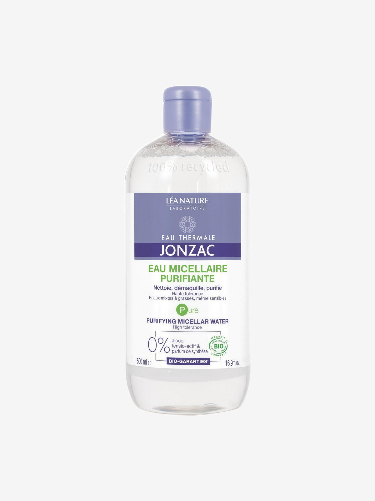 Eau Micellaire purifiante peaux mixtes à grasses 500ml Eau Thermale Jonzac - Herboristerie de Paris
