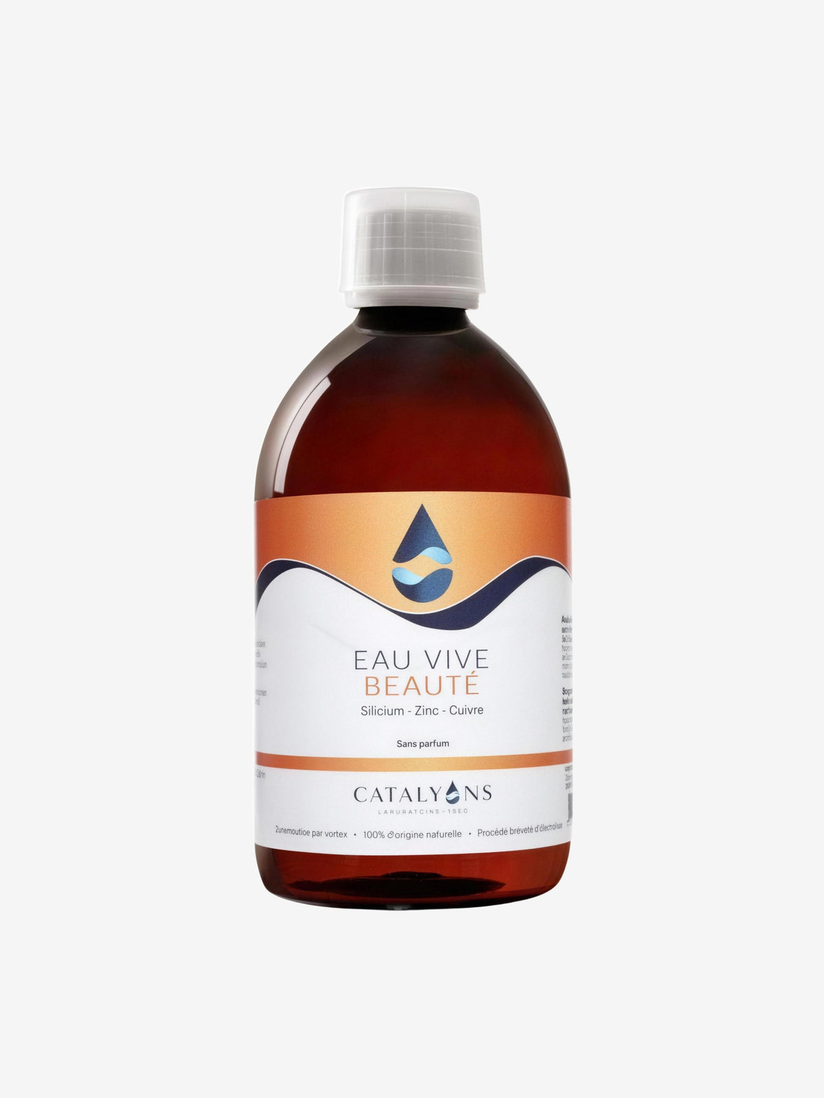 Eau vive Beauté de la Peau Recharge 500 ml Catalyons - Herboristerie de Paris