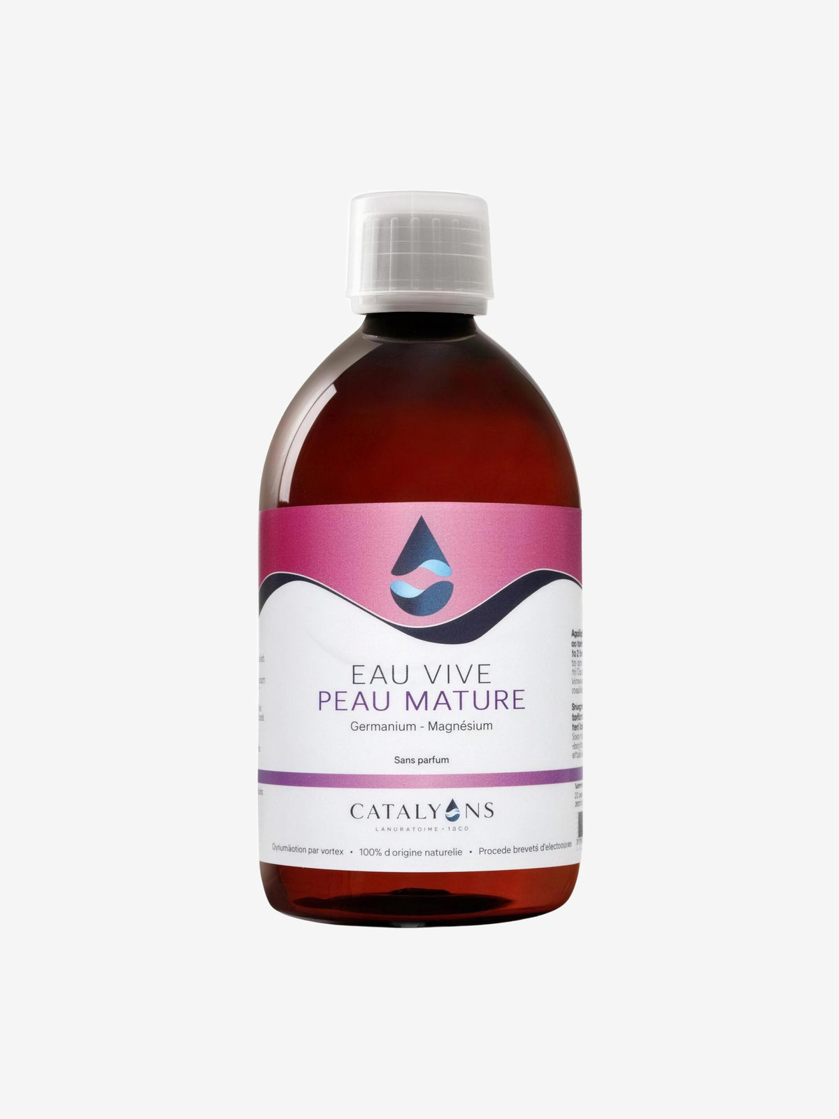 Eau Vive Peaux Matures recharge de 500 ml Catalyons - Herboristerie de Paris