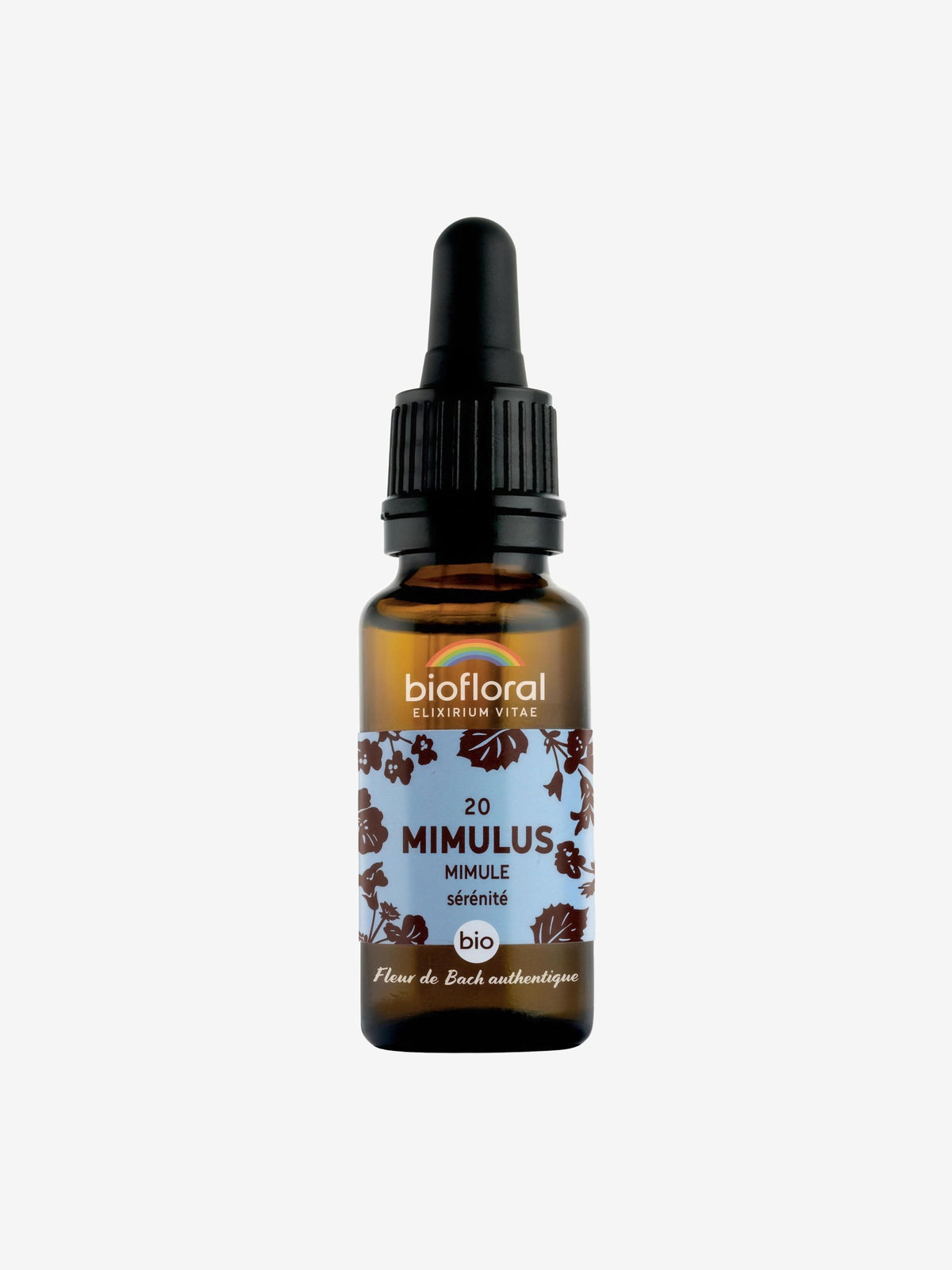 Elixir Mimule, Mimulus n°20 - 20 ml Biofloral - Herboristerie de Paris