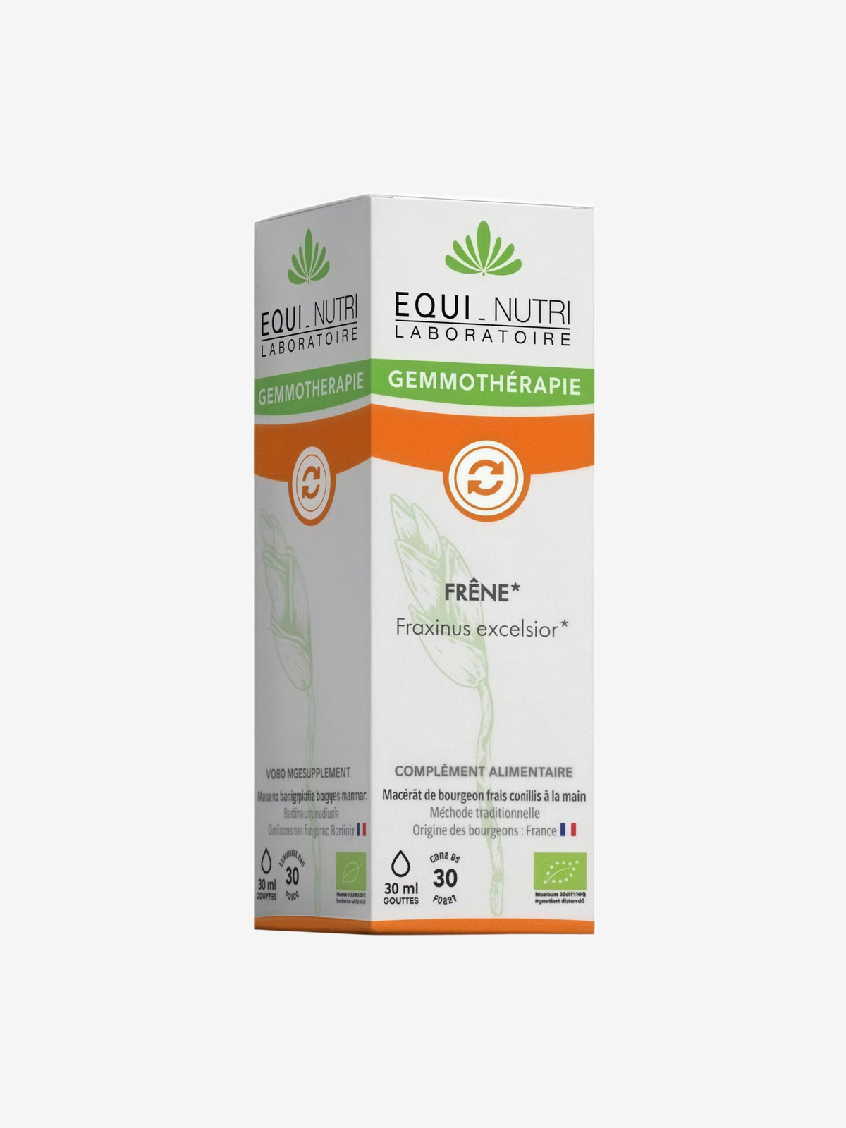 Frêne bio Flacon compte gouttes 30ml Equi - Nutri - Herboristerie de Paris