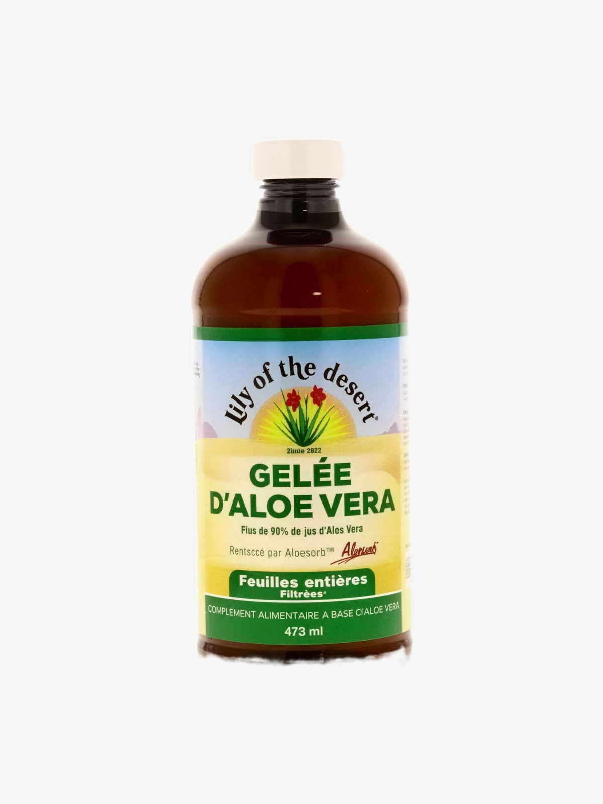 Gel d'Aloe Vera 473ml Lily of the Desert - Herboristerie de Paris