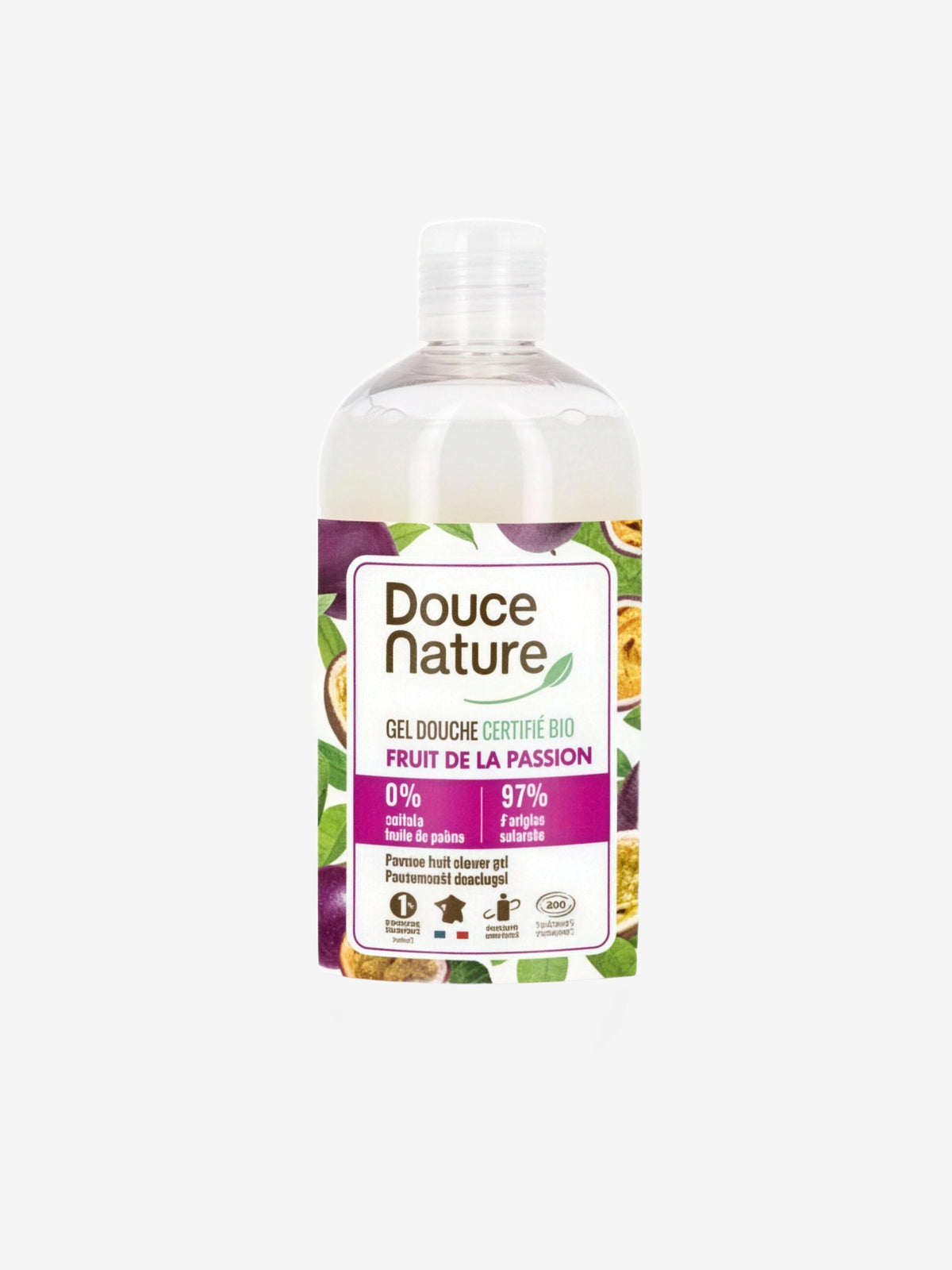 Gel douche fruit de la passion 500ml Douce Nature - Herboristerie de Paris