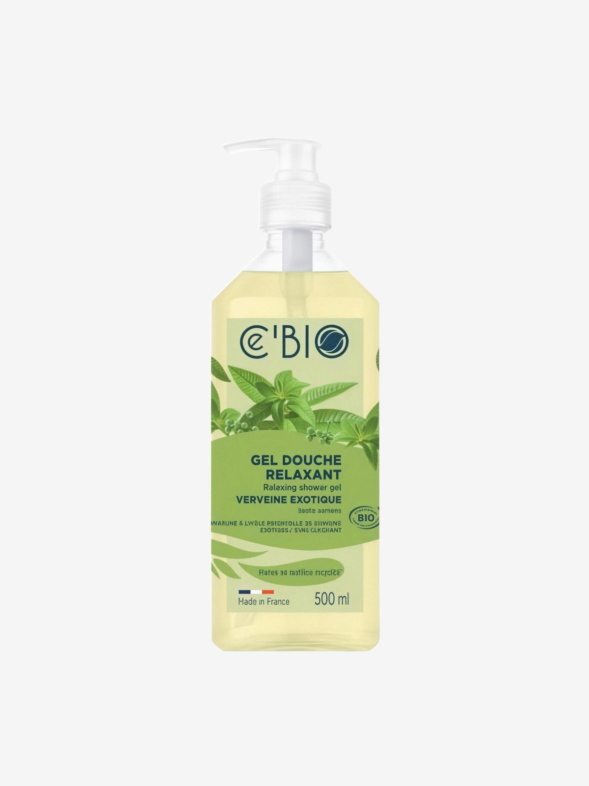 Gel douche relaxant Verveine 500ml CÉ’BIO - Herboristerie de Paris